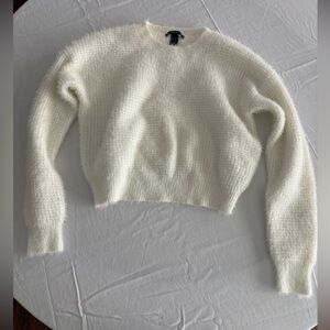 White Fuzzy Sweater 🐑